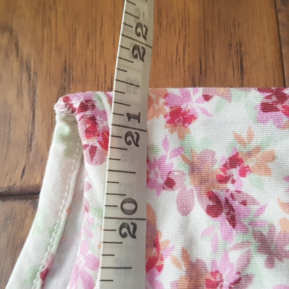 Old Navy Sunday Sleep Floral Comfy Tank Women's Size L - Picture 4 of 10